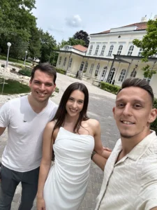 Esküvői tánc páros Míra és Alex